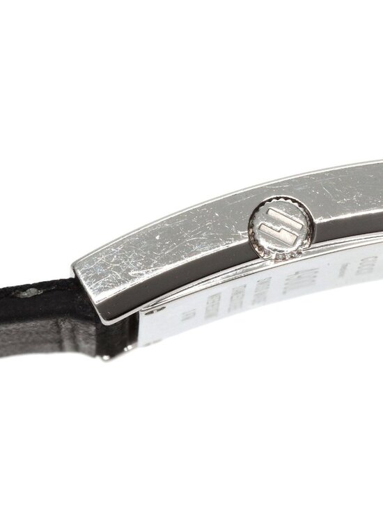 Gucci Square Face Watch SS Leather main image 7